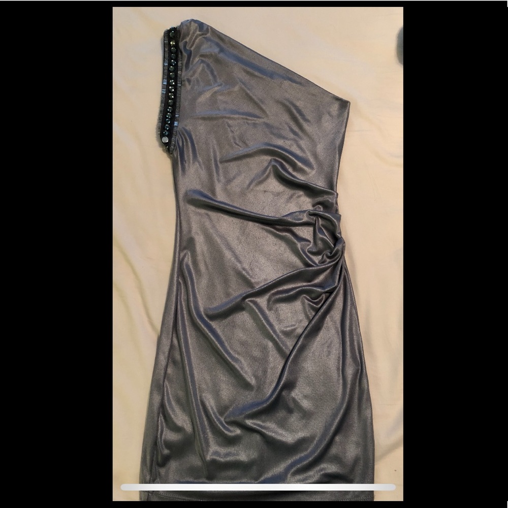 Grey occasion dress